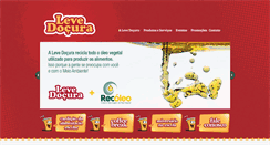 Desktop Screenshot of levedocura.com.br