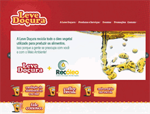 Tablet Screenshot of levedocura.com.br
